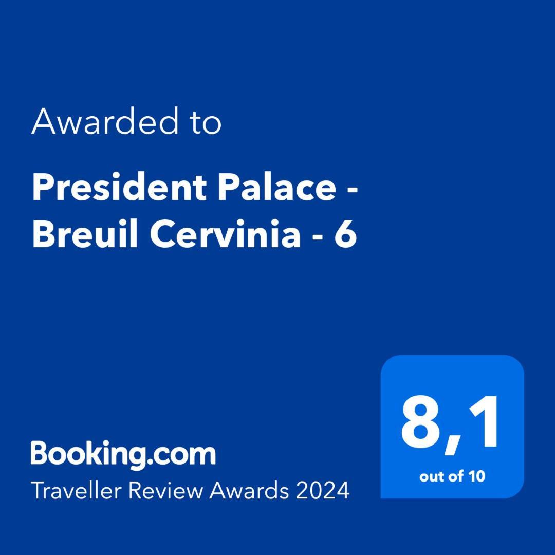 President Palace - Breuil Cervinia -Appartamento 6 - Cir 0634 外观 照片